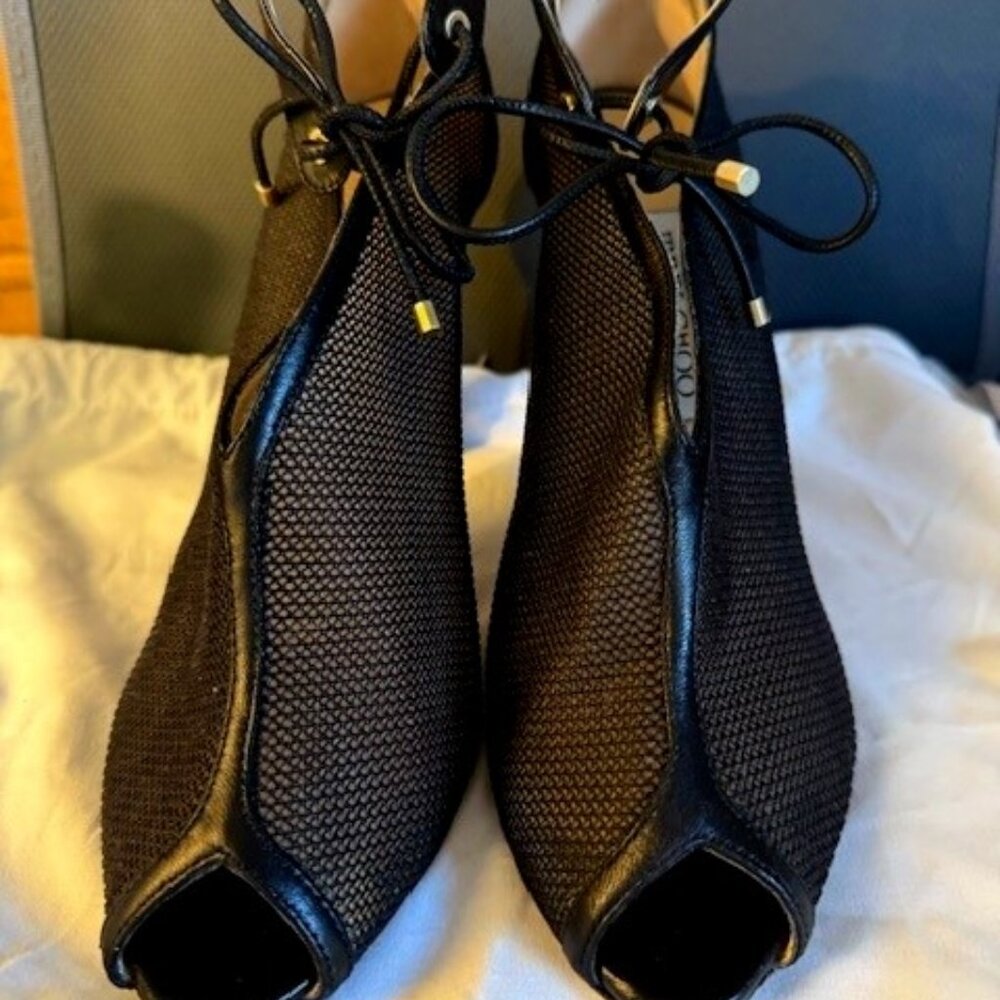 Jimmy Choo Sayra 100 Mesh Pumps